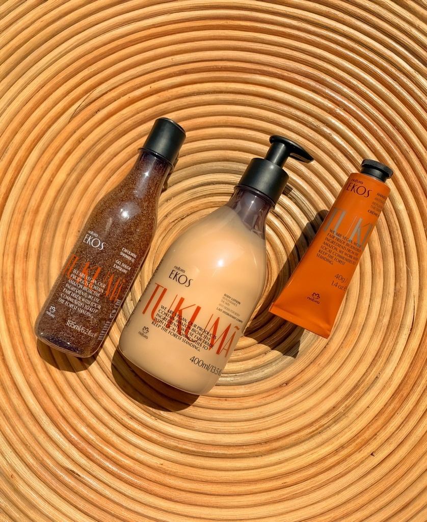 Sabonete Líquido Esfoliante Ekos Tukumã 185ml