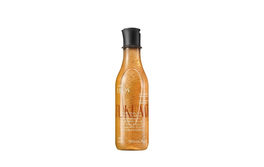Sabonete Líquido Esfoliante Ekos Tukumã 185ml