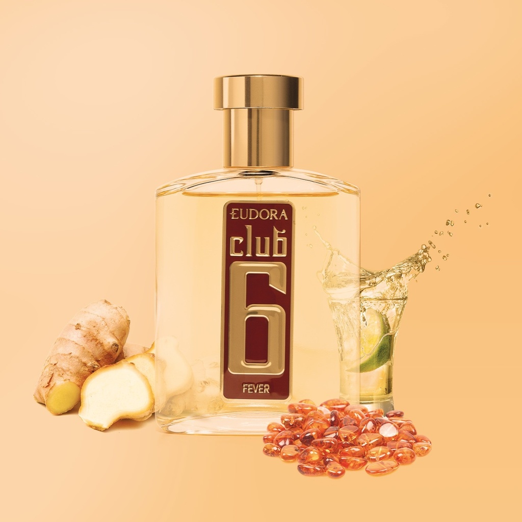 Desodorante Colônia Club 6 Fever 95ml