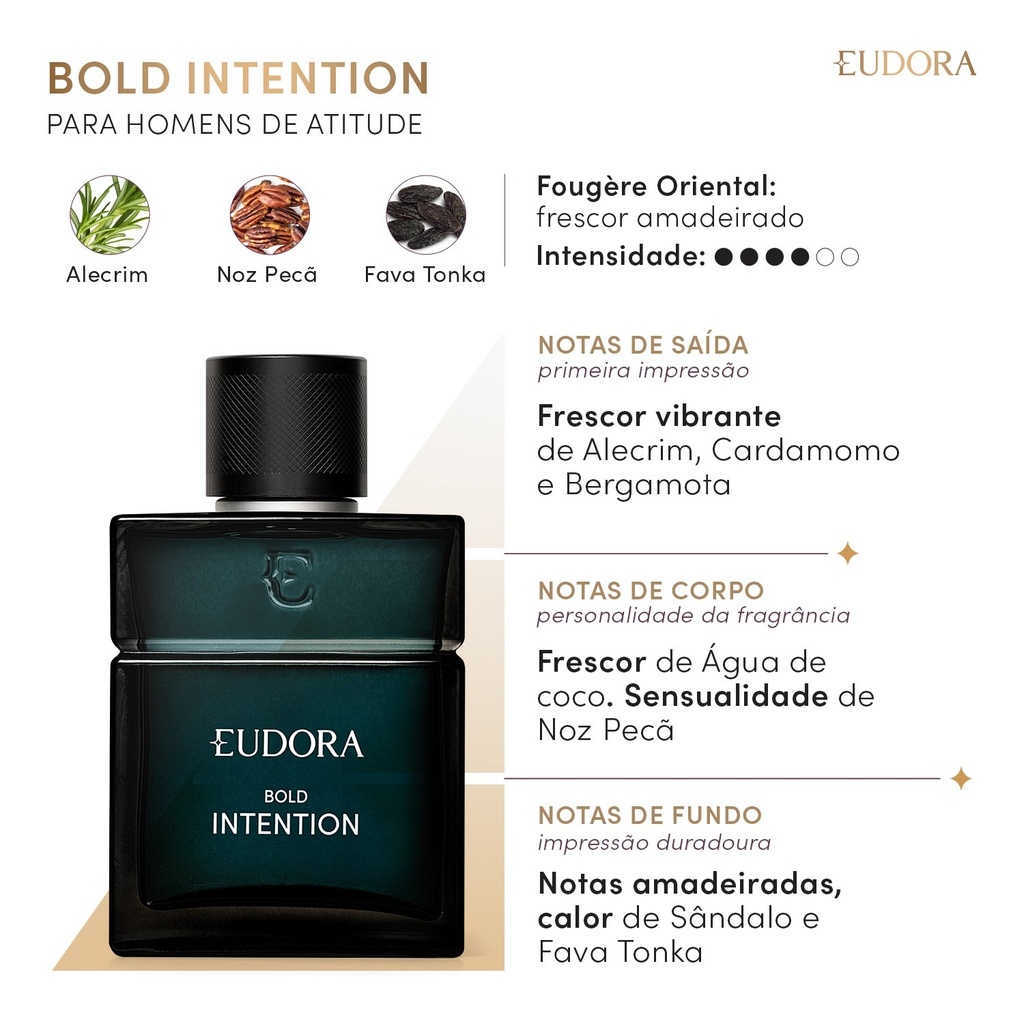 Bold Intention Desodorante Colônia 100ml