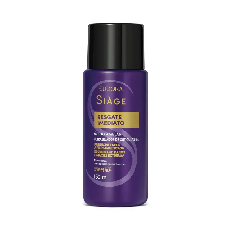 Água Lamelar Acidificante Siàge Resgate Imediato 150ml