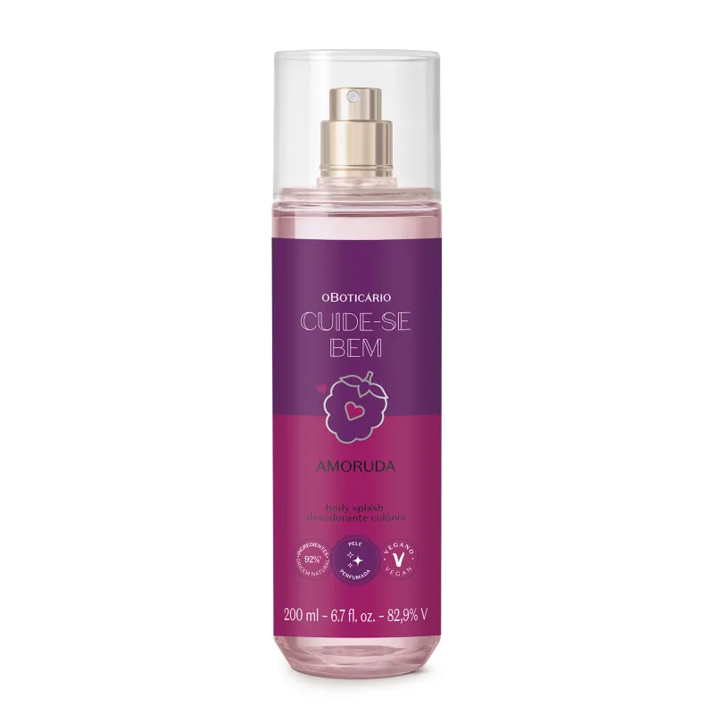 Body Splash Cuide-se Bem Amoruda 200ml
