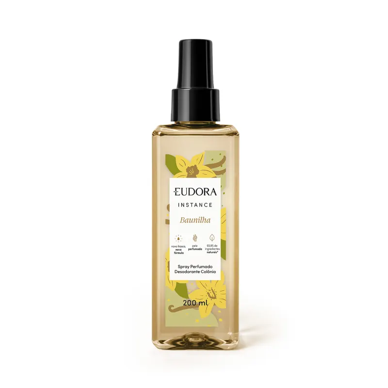 Body Splash Instance Baunilha 200ml