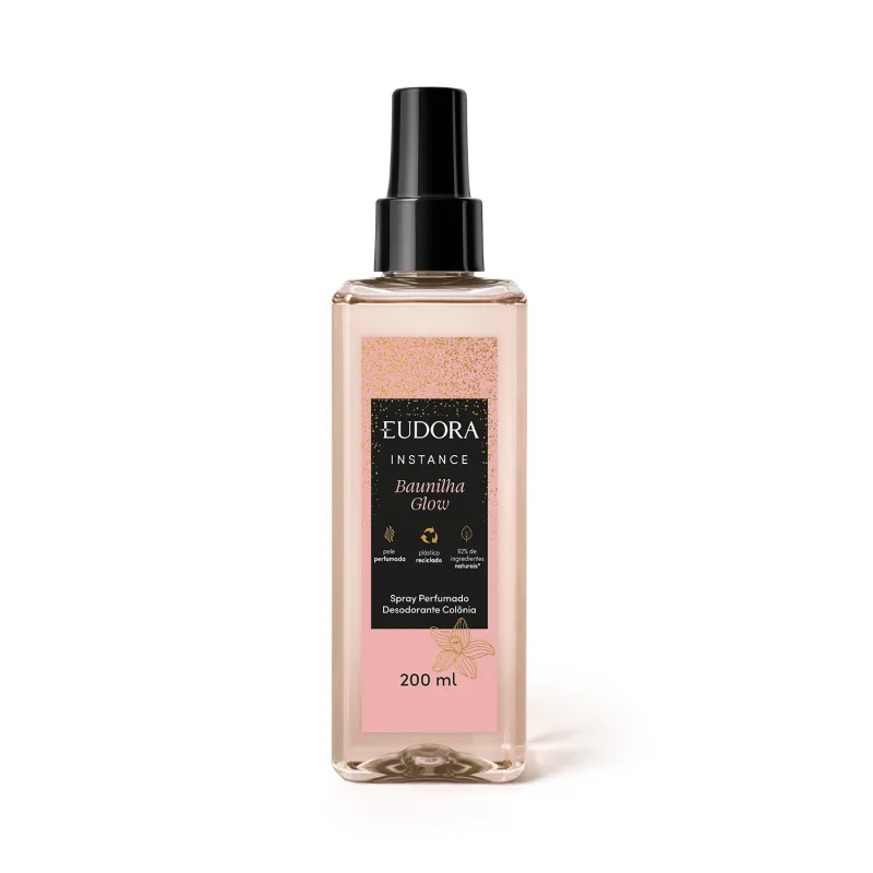 Body Splash Instance Baunilha Glow 200ml