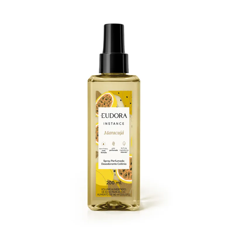 Body Splash Instance Maracujá 200ml