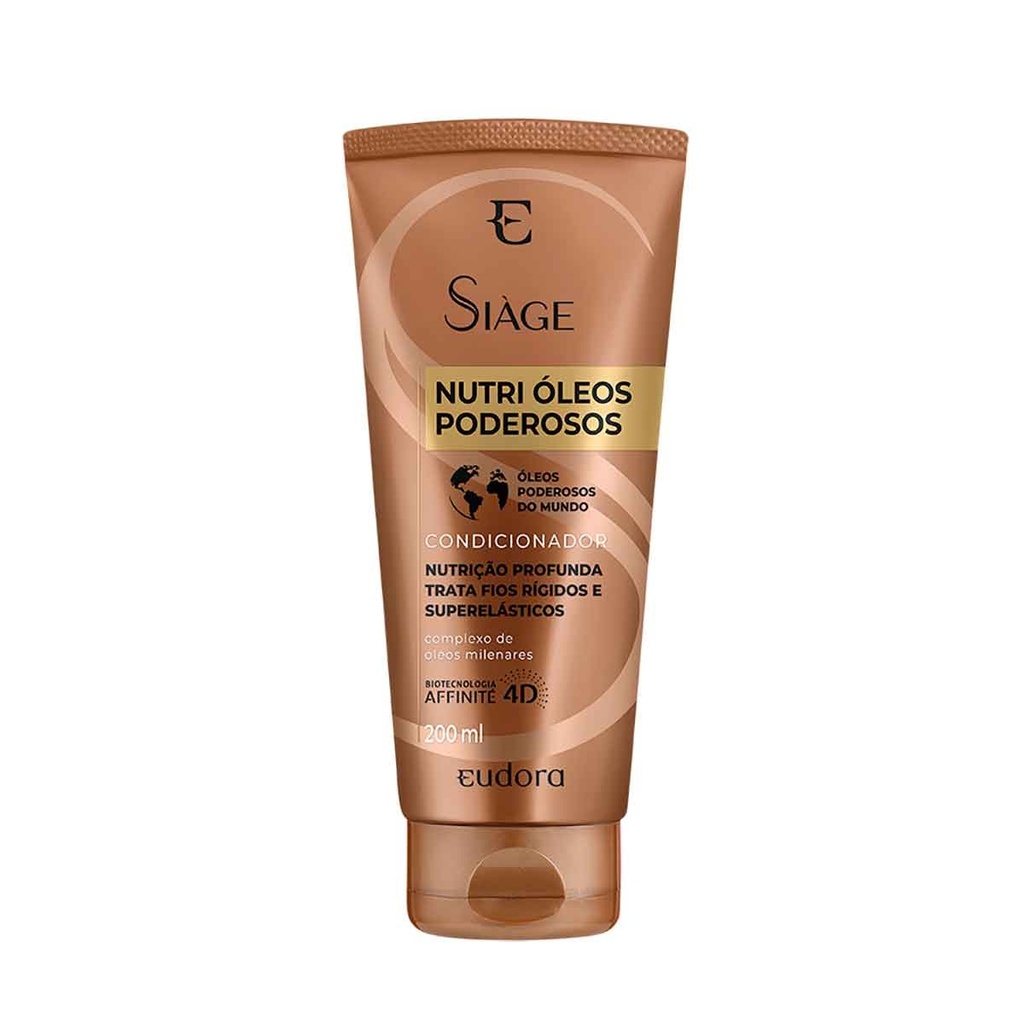 Condicionador Siàge Nutri Óleos Poderosos 200ml