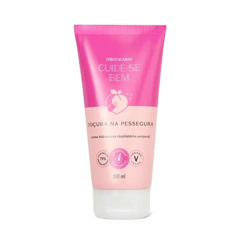 Creme Depilatório Corporal Cuide-se Bem Doçura na Pessegura 150ml