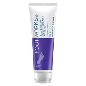 Creme Esfoliante Intensivo Tripla Ação para os Pés Foot Works 80g