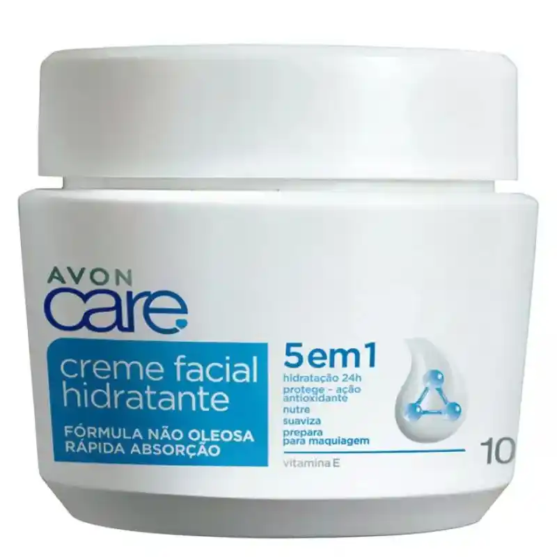 Creme Facial Care 5 em 1 Hidratante 100g