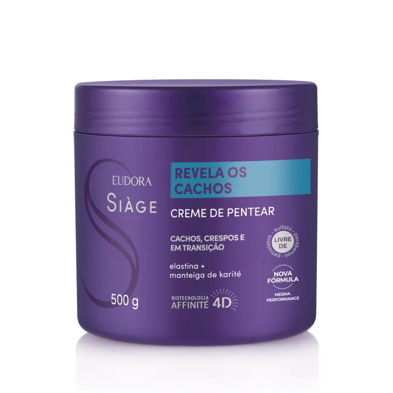 Creme para Pentear Siàge Revela os Cachos 500g