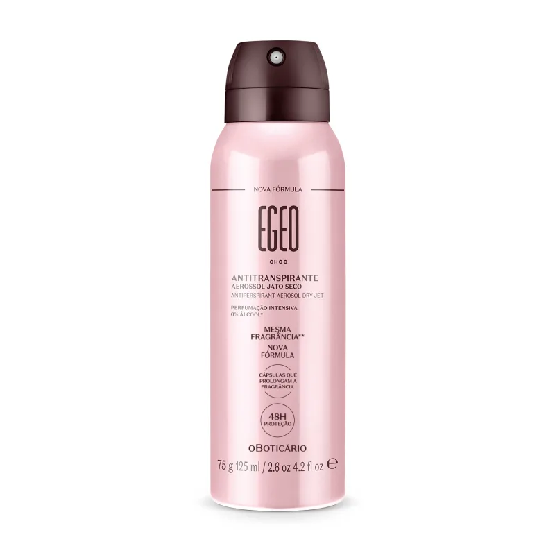 Desodorante Aerosol Egeo Choc 75g