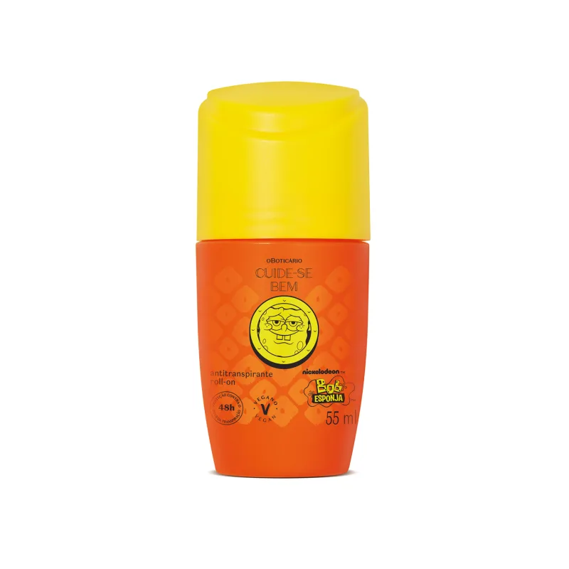 Desodorante Roll-on Cuide-se Bem Bob Esponja 55ml
