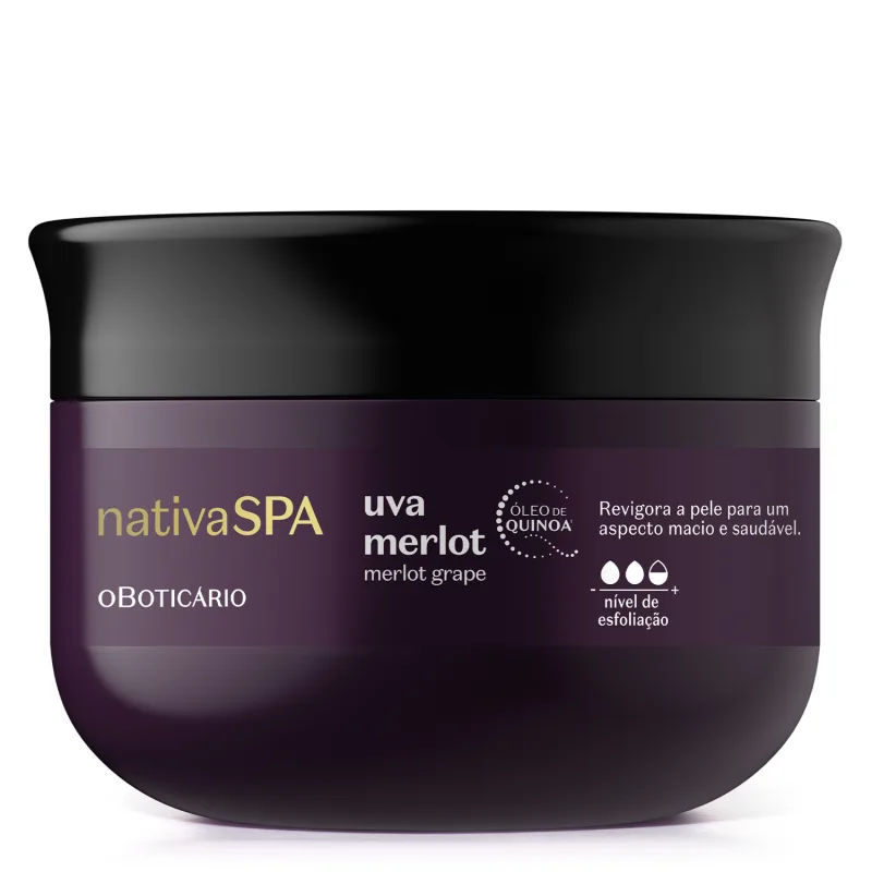 Esfoliante Nativa SPA Uva Merlot 200g