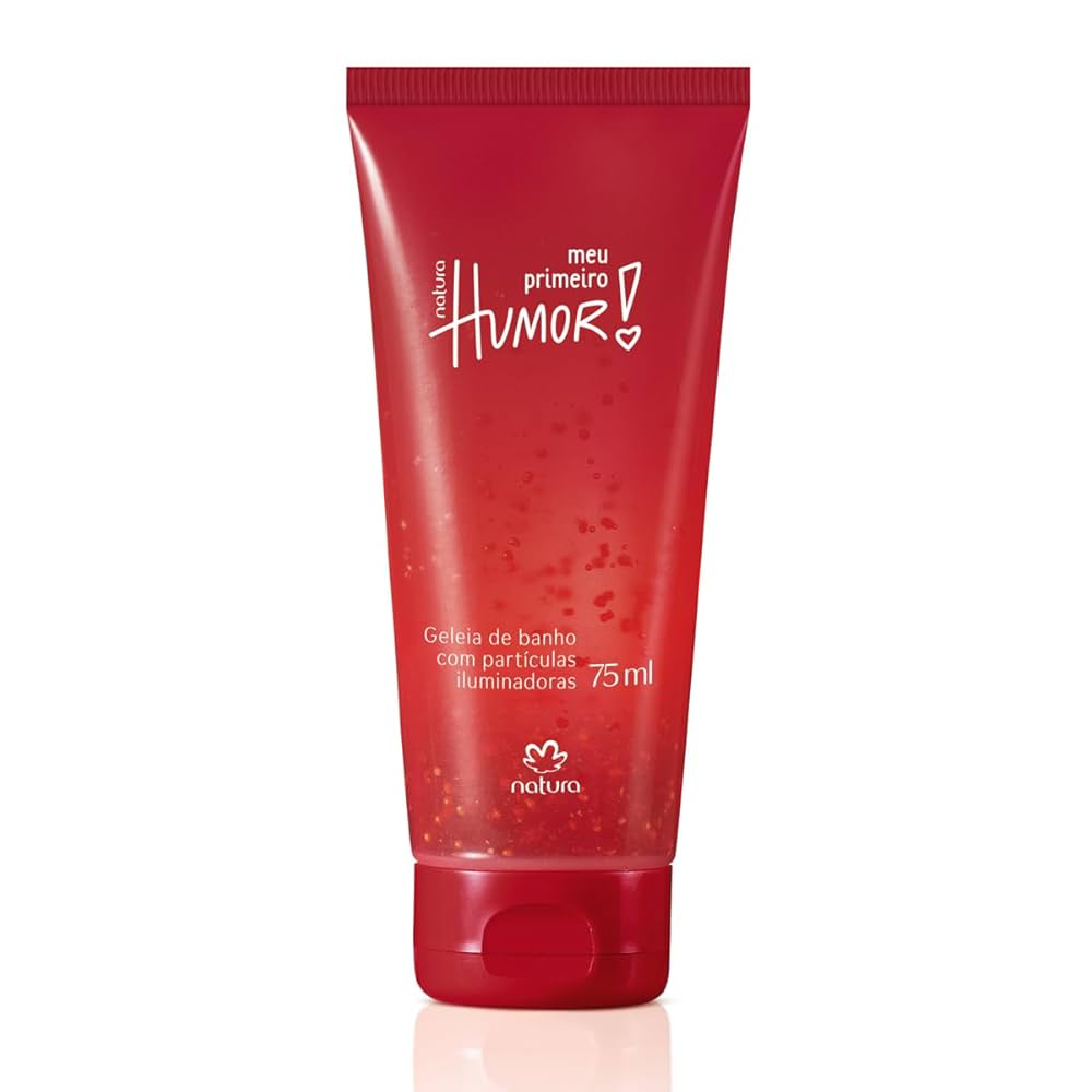 Geleia de Banho Meu Primeiro Humor com Partículas Iluminadoras Feminino 75ml