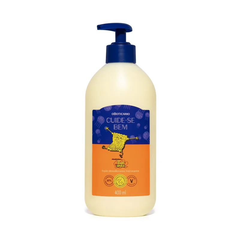 Hidratante Cuide-se Bem Bob Esponja 400ml