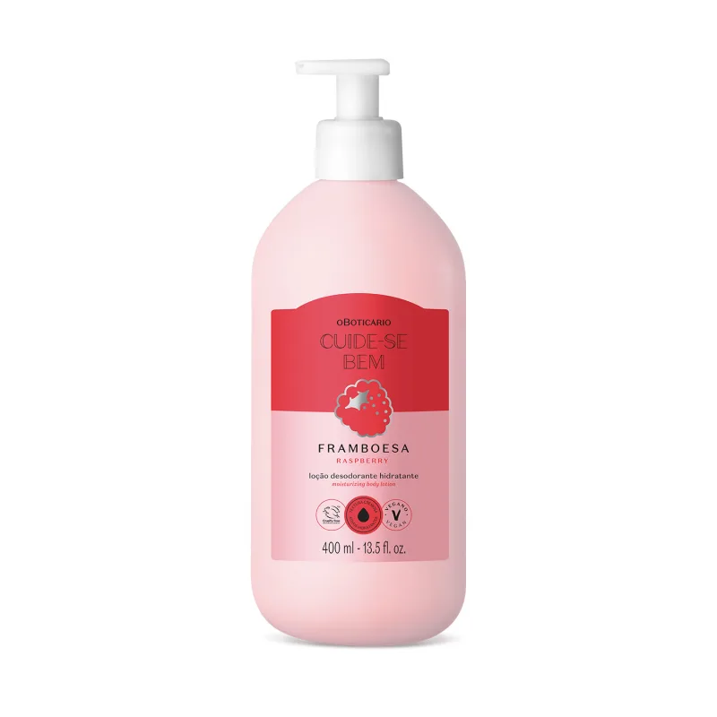 Hidratante Cuide-se Bem Framboesa 400ml