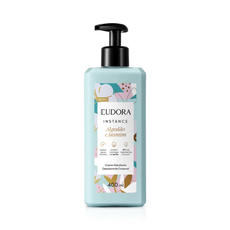 Hidratante Instance Algodão e Jasmim 400ml