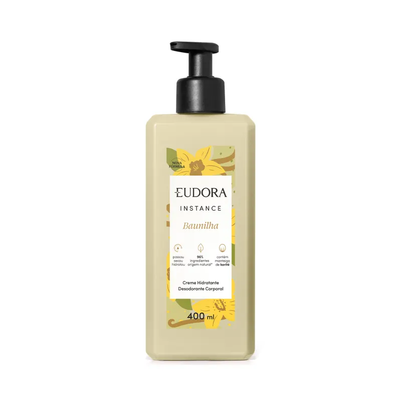 Hidratante Instance Baunilha 400ml