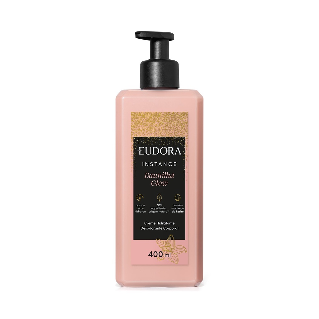 Hidratante Instance Baunilha Glow 400ml