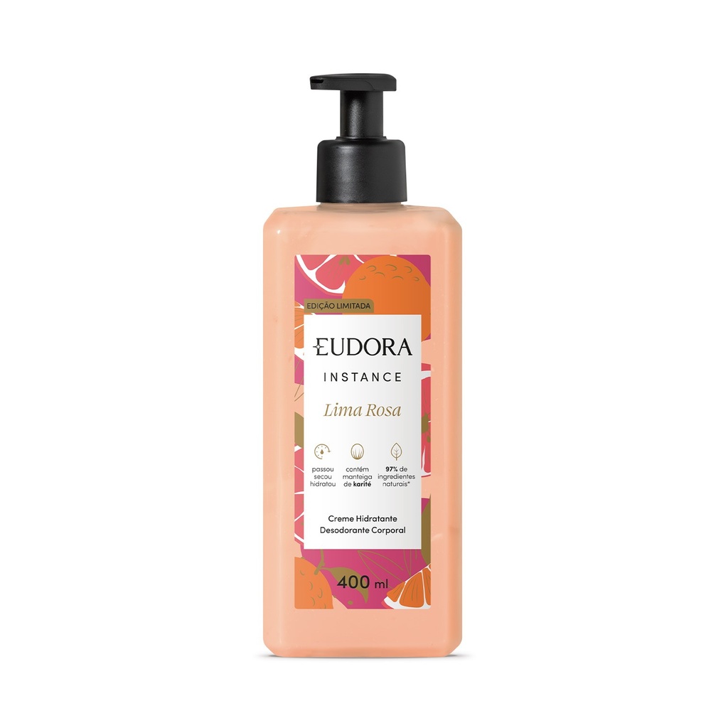 Hidratante Instance Lima Rosa 400ml