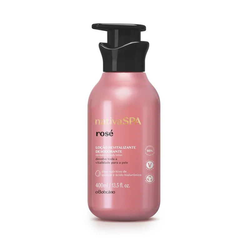 Hidratante Nativa SPA Rosé 400ml