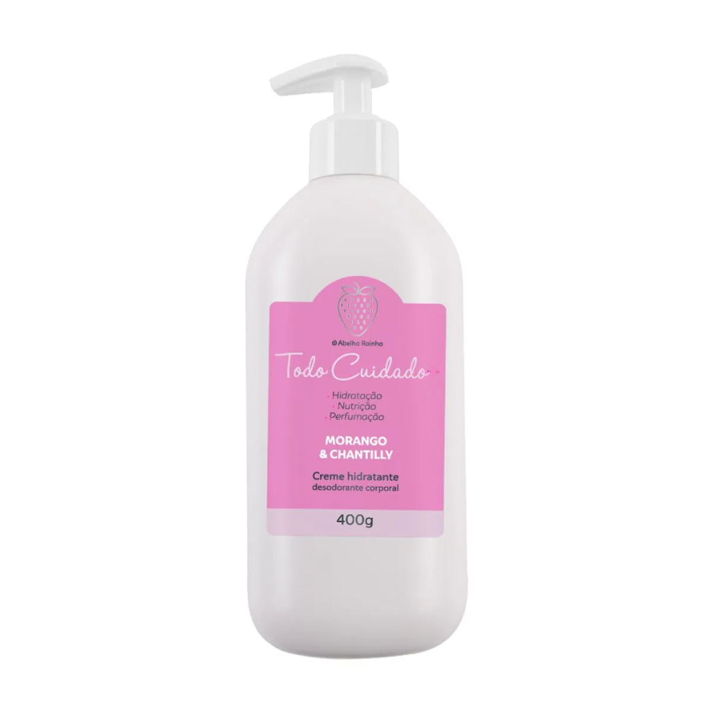 Hidratante Todo Cuidado Morango & Chantilly 400g