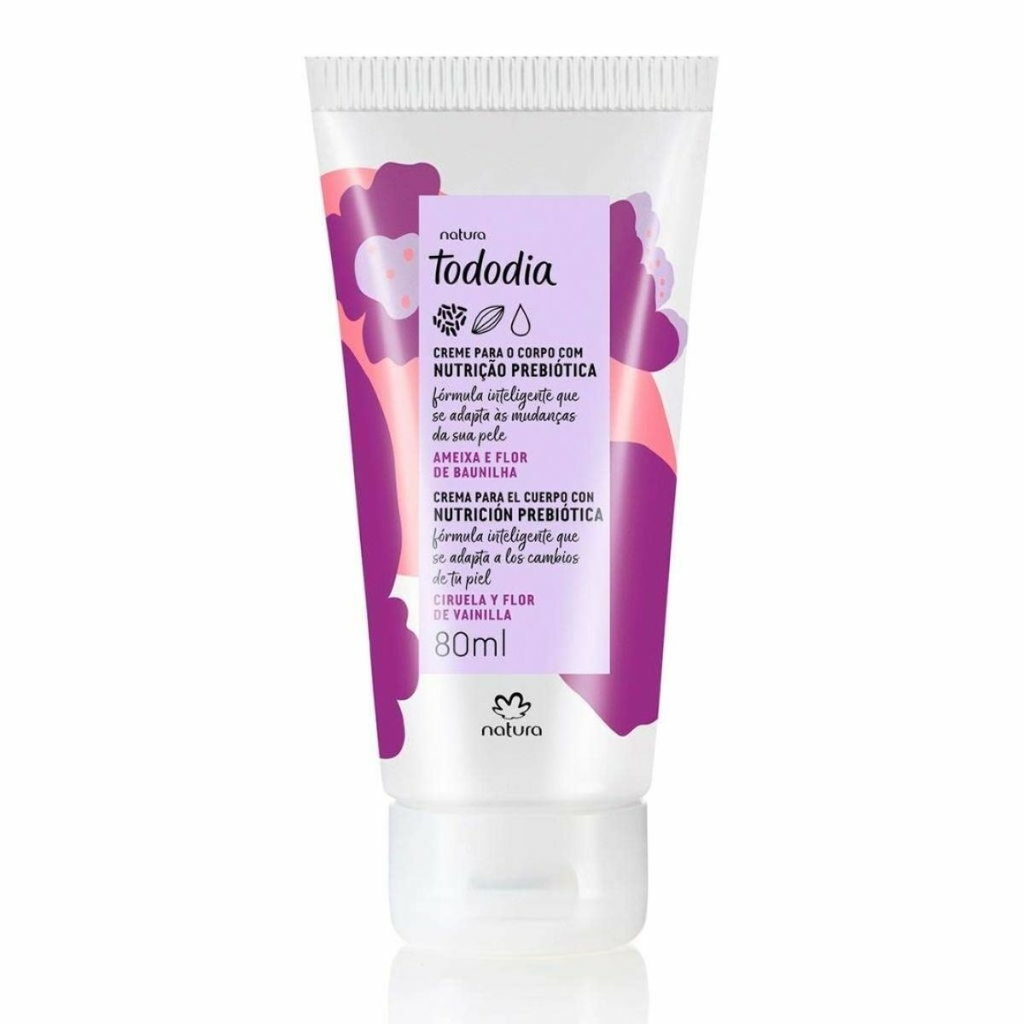 Hidratante Tododia Ameixa e Flor de Baunilha 80ml