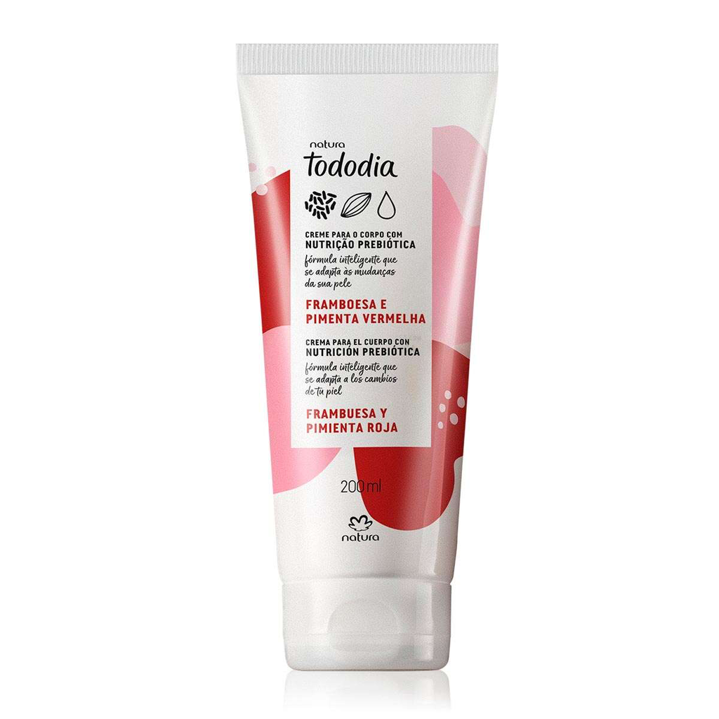 Hidratante Tododia Framboesa e Pimenta Vermelha 200ml