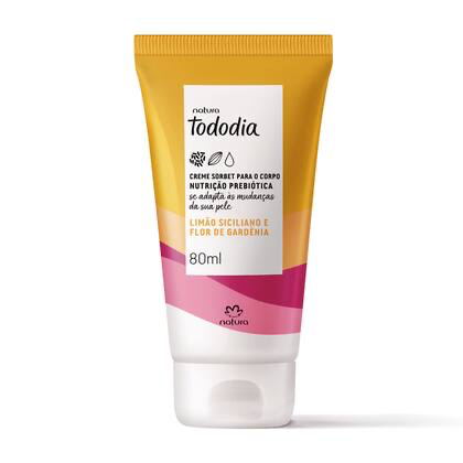 Hidratante Tododia Limão Siciliano e Flor de Gardênia 80ml