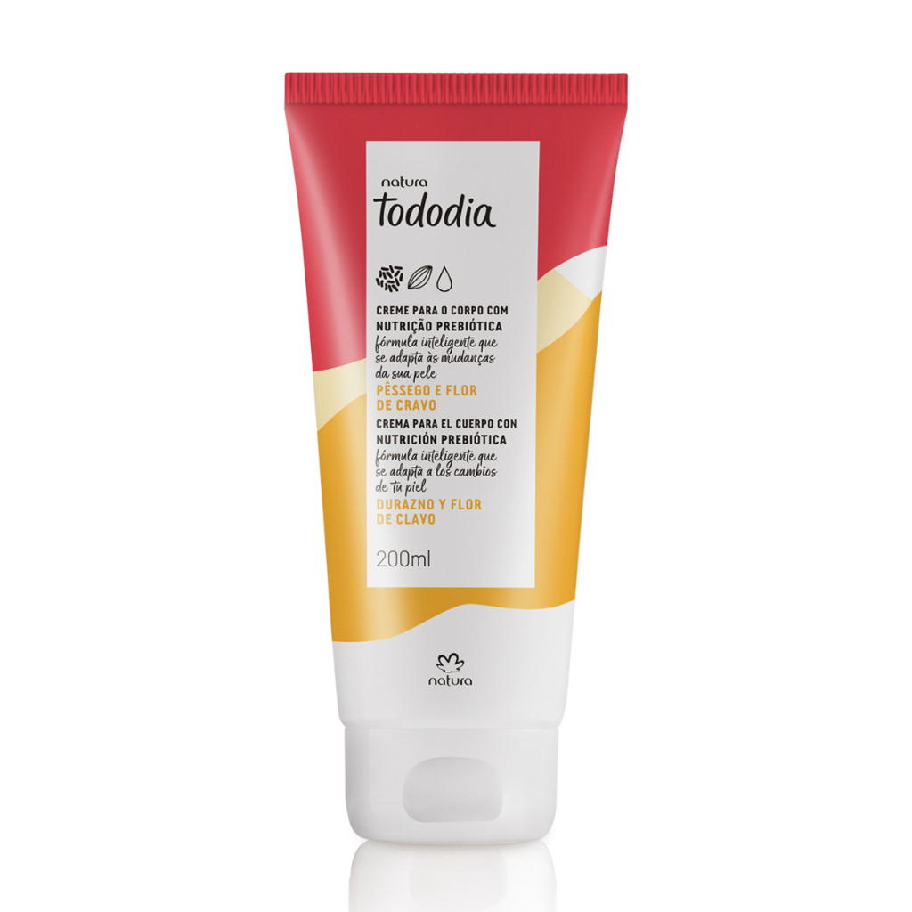 Hidratante Tododia Pêssego e Flor de Cravo 200ml