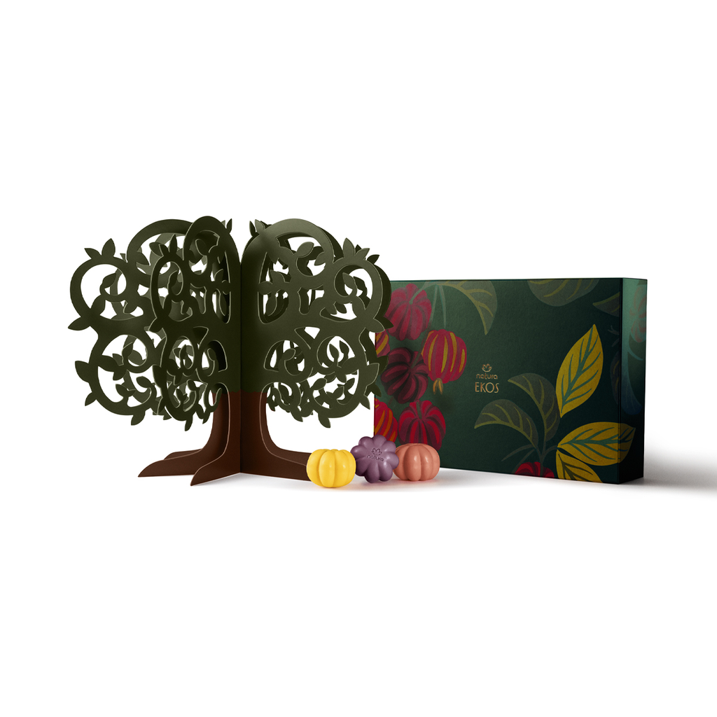 Kit Ekos Árvore com 12 Sabonetes de Pitanga de 25g cada