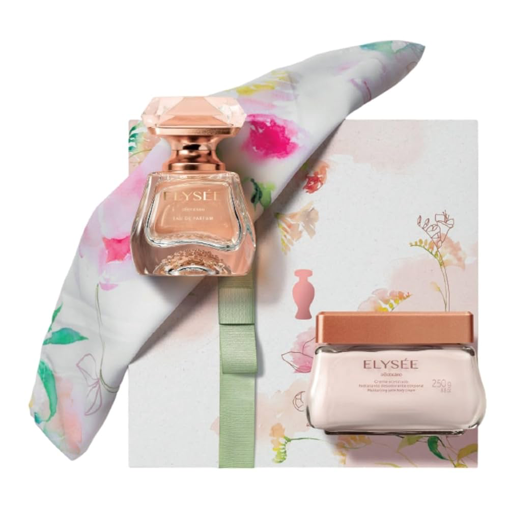 Kit Elisée com Eau de Parfum 50ml + Hidratante 250g