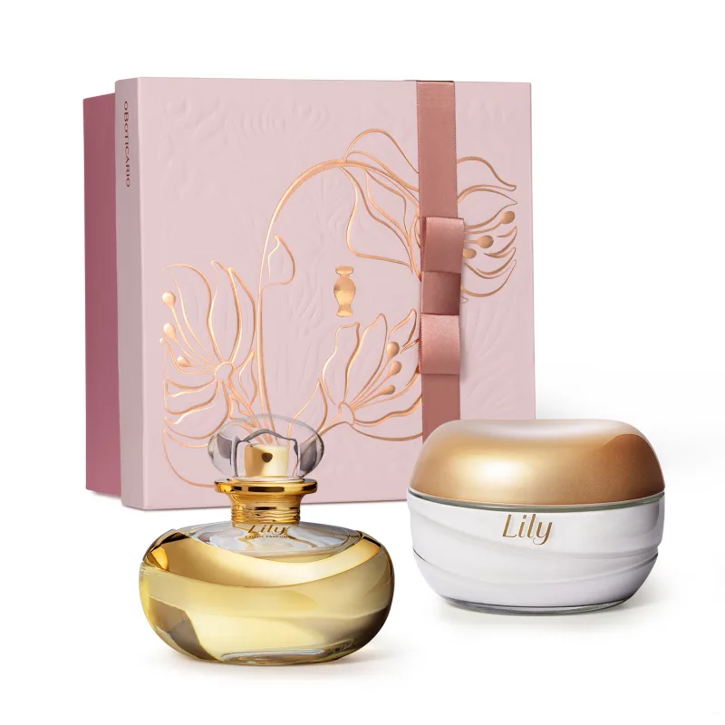 Kit Lily com Eau de Parfum 75ml + Hidratante Corporal 250g