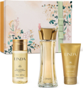 Kit Linda com Colônia 100ml + Hidratante Corporal 75ml + Óleo Corporal 150ml