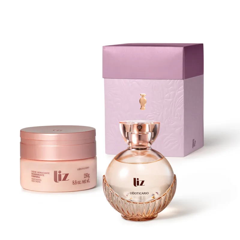 Kit Liz com Colônia 100ml + Hidratante Corporal 250g