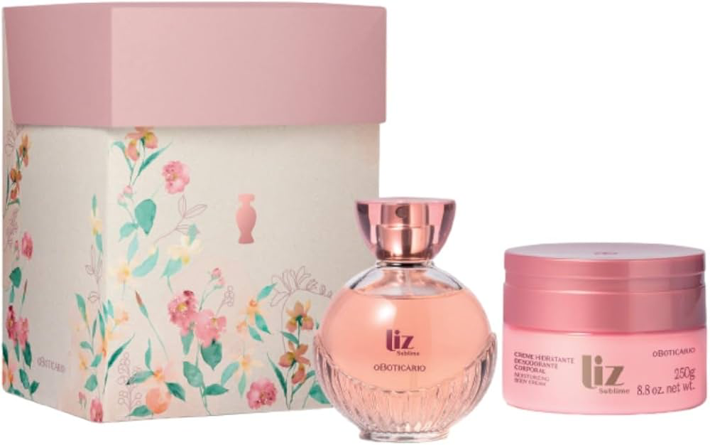 Kit Liz Sublime com Colônia 100ml + Hidratante 250g