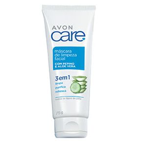 Máscara de Limpeza Facial Pepino 3 em 1 Care 75g