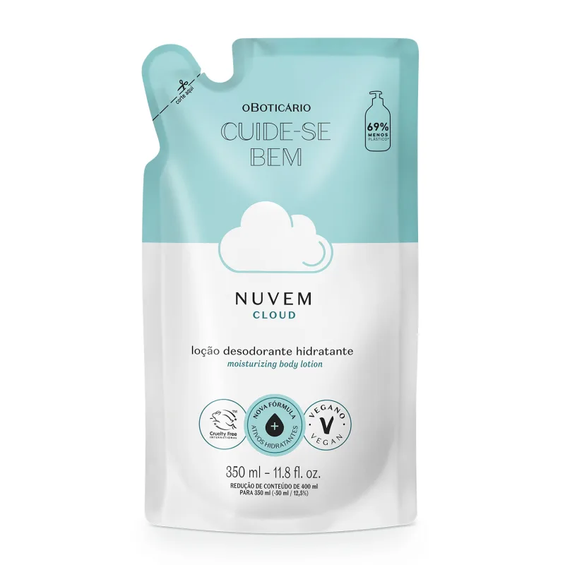 Refil Hidratante Cuide-se Bem Nuvem 350ml (PRINCIPAL)