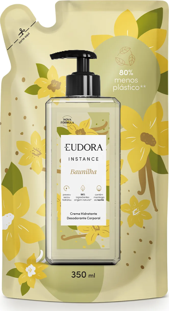 Refil Hidratante Instance Baunilha 350ml
