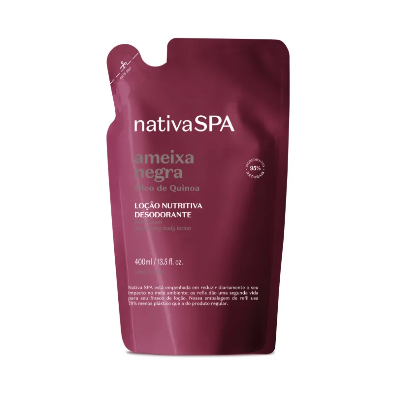 Refil Hidratante Nativa SPA Ameixa Negra 400ml