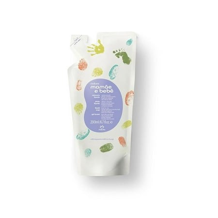 Refil Sabonete Líquido Mamãe e Bebê Fragrância Relaxante 200ml