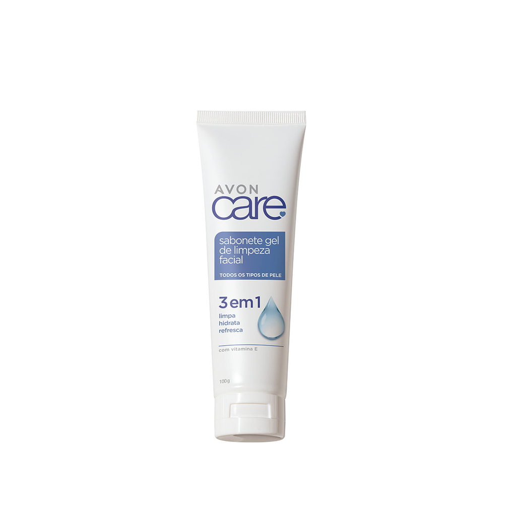 Sabonete Gel de Limpeza Facial 3 em 1 Care 100g