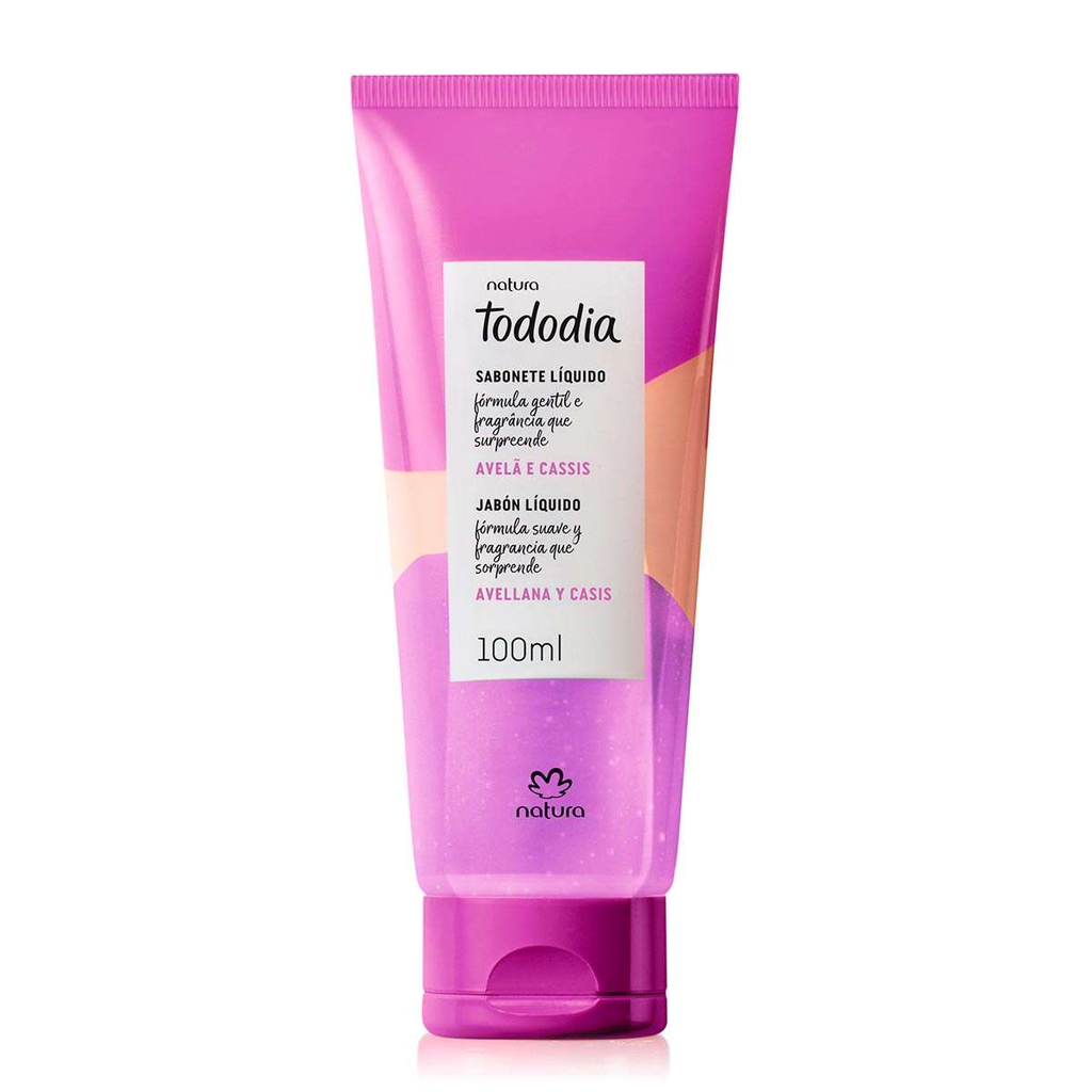Sabonete Líquido em Gel Tododia Avelã e Cassis 100g