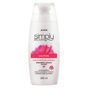 Sabonete Líquido Íntimo Simple Delicate Calming 200ml