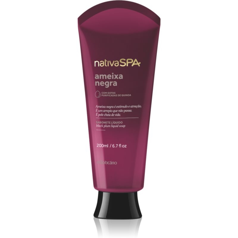 Sabonete Líquido Nativa SPA Ameixa Negra 200ml