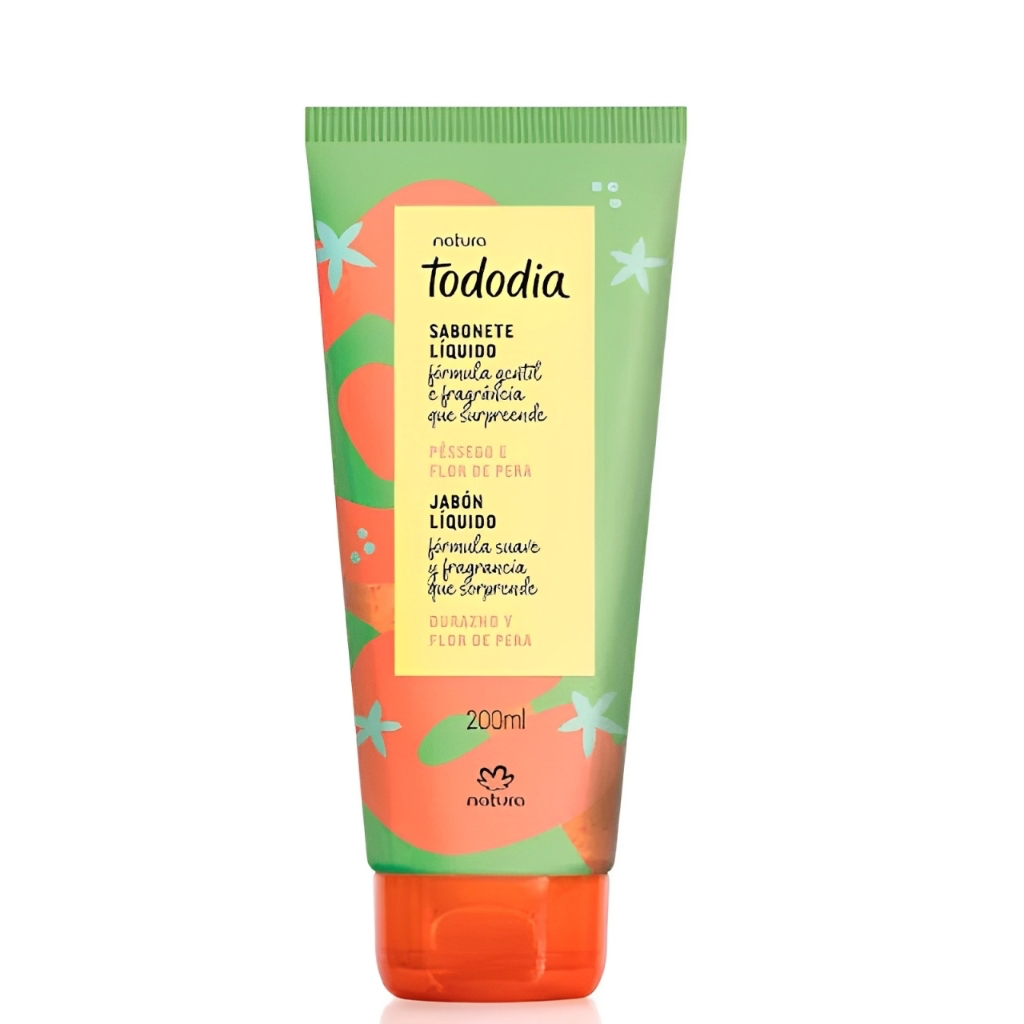 Sabonete Líquido Tododia Pêssego e Flor de Pera 200ml