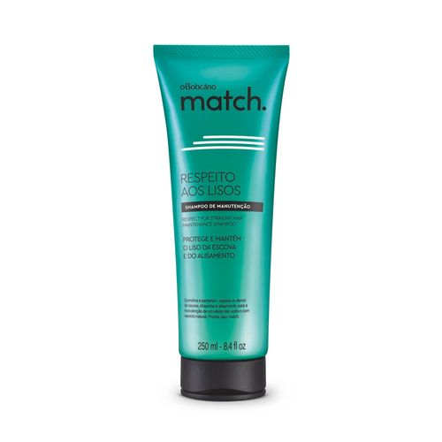Shampoo Match Respeito aos Lisos 250ml