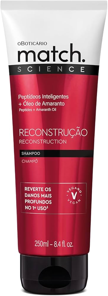 Shampoo Match Science Reconstrução 250ml