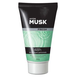 Desodorante em creme Musk Fresh 50g