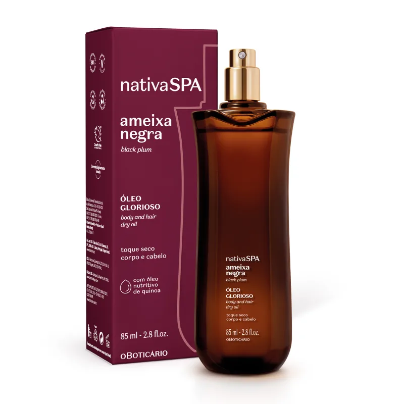 Óleo Glorioso Nativa SPA Ameixa Negra 85ml